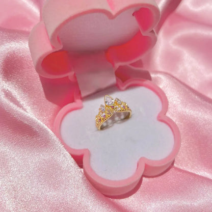 Viral Rapunzel Crown Ring